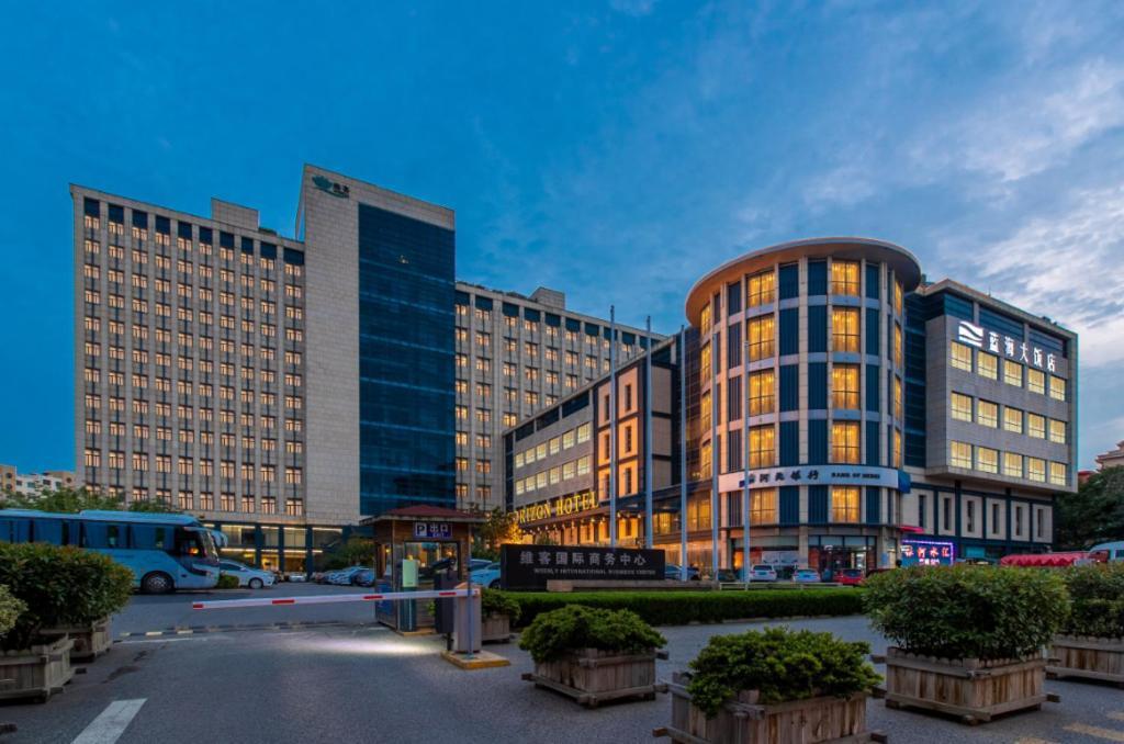 Qingdao Blue Horizon Hotel Licang Exterior foto